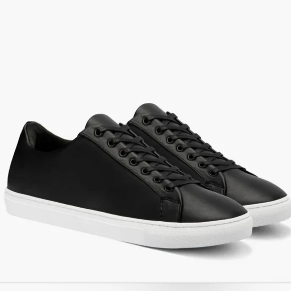 Thursday Everyday Premier Low Top BLACK Leather Sneakers Womens Size US … - Picture 10 of 11